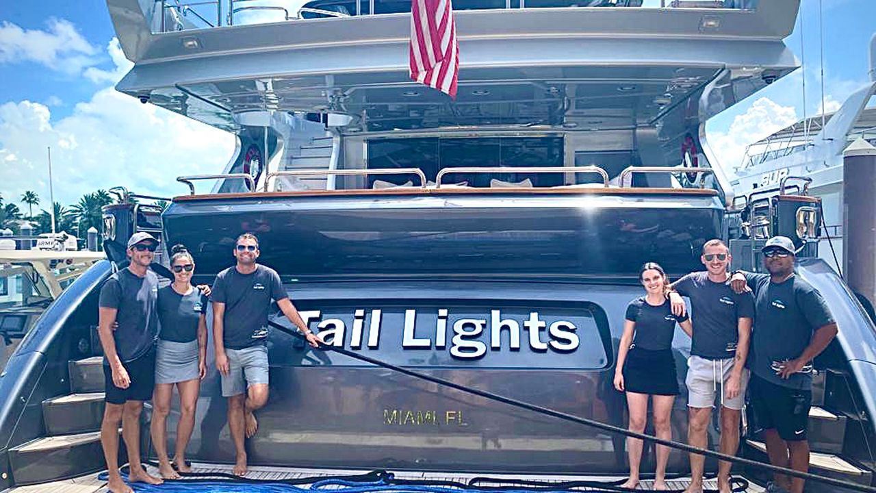 The Superyacht Crew of M/Y Tail Lights Host a Donation Drive in October